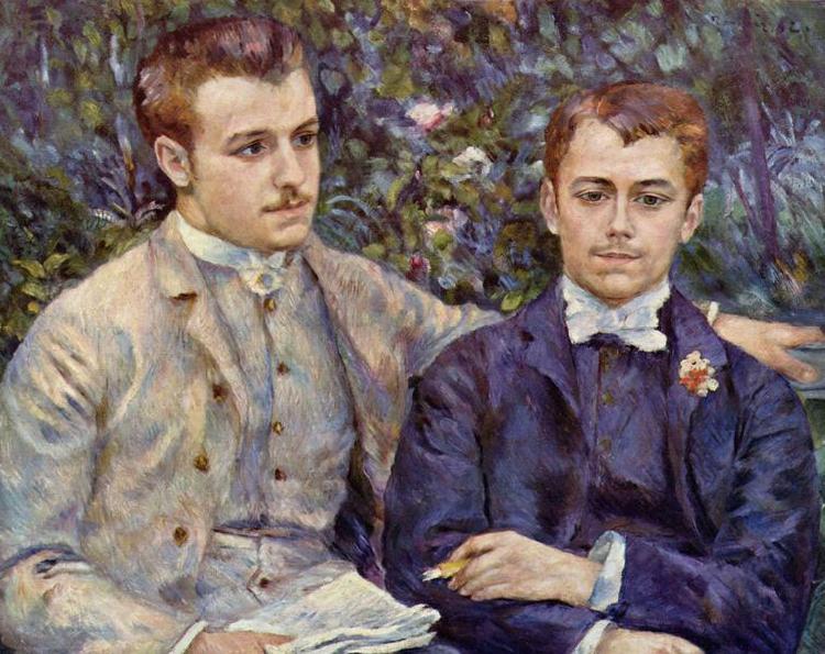  Portrat des Charles und Georges Durand-Ruel